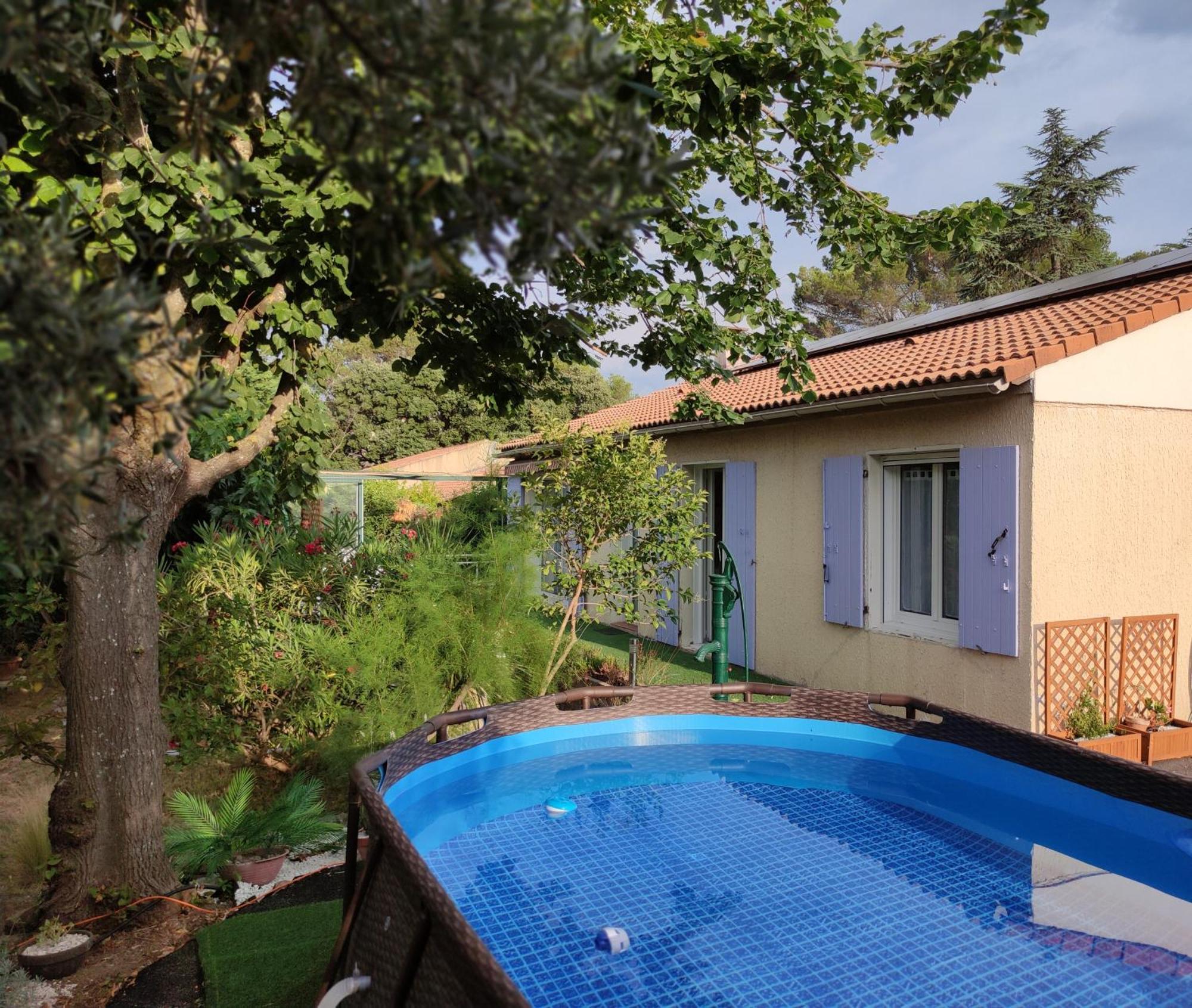 Le Jardin Des Rocailles - Villa 4 Chambres Climatisee Avec Piscine A Deux Pas D'Avignon Villeneuve-les-Avignon Bagian luar foto