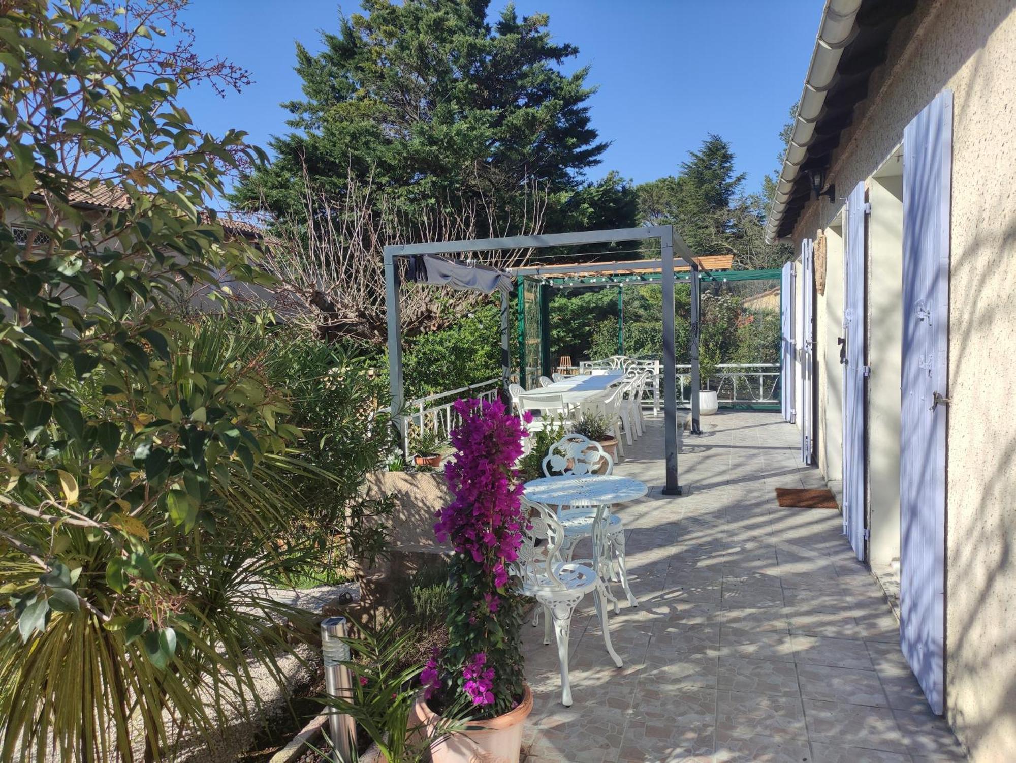 Le Jardin Des Rocailles - Villa 4 Chambres Climatisee Avec Piscine A Deux Pas D'Avignon Villeneuve-les-Avignon Bagian luar foto